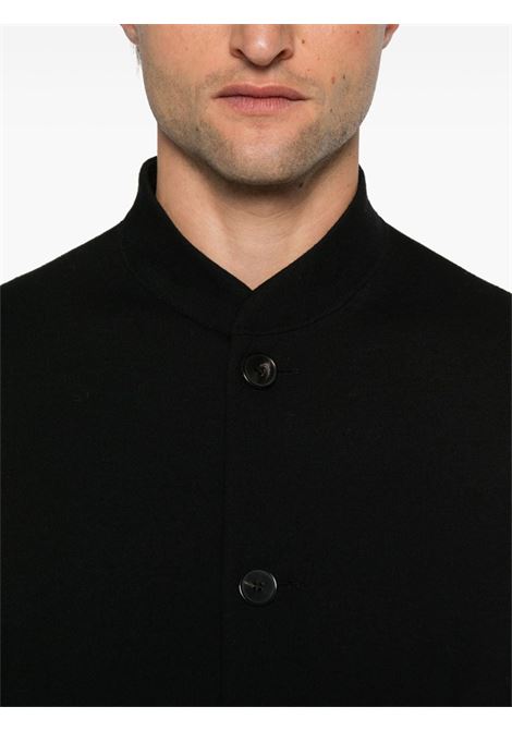 Black single-breasted wool jacket Harris wharf london - men HARRIS WHARF LONDON | C9427MYM199